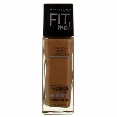 Maybelline Fit Me New Look Foundation, Soft Tan 228, SPF 18, 1 fl oz