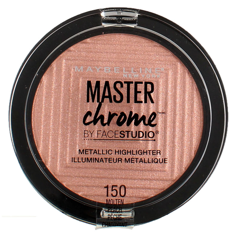 Maybelline Master Chrome By Face Studio Metallic Highlighter, Molten Peach 150