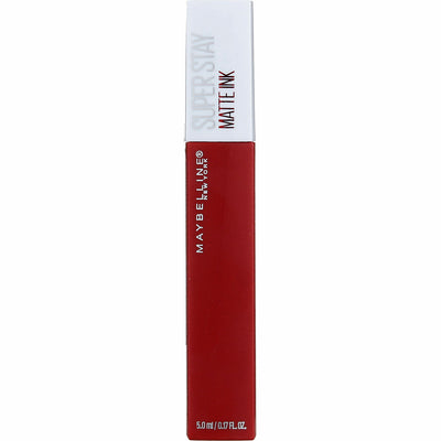 Maybelline Super Stay Matte Ink Liquid Lipstick Makeup, Long Lasting High Impact Color, Up to 16H Wear, Ground-Breaker, Maple Leaf Red, 1 Count