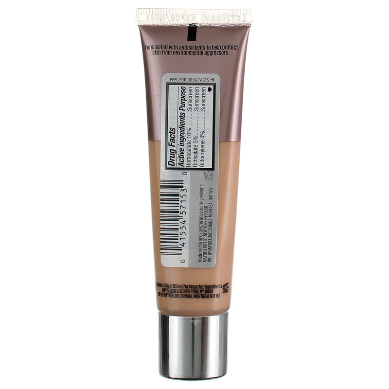 Maybelline Dream Urban Cover Make Up Sunscreen, Natural Ivory Full Coverage, SPF 50, 1 fl oz