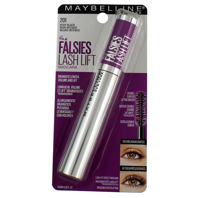 Maybelline The Falsies Lash Lift Mascara, Very Black, 0.32 fl oz