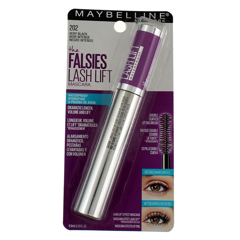 Maybelline The Falsies Lash Lift Mascara, Very Black, 0.29 fl oz