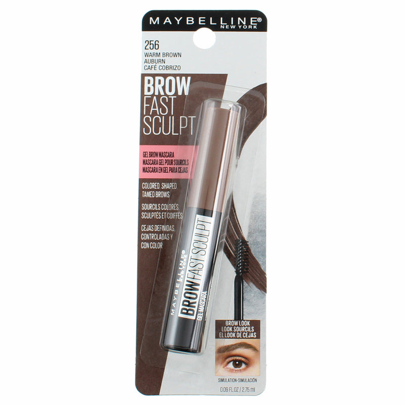 Maybelline New York Gel Brow Mascara, Warm Brown, 0.09 fl oz
