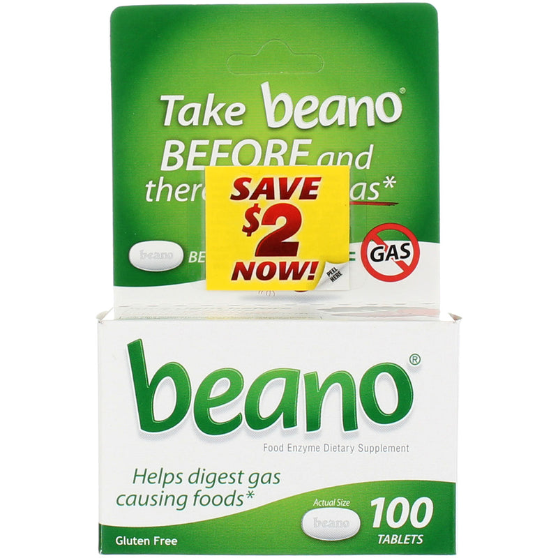Beano Ultra Food Enzyme Dietary Tablets, 100ct (Pack of 1)
