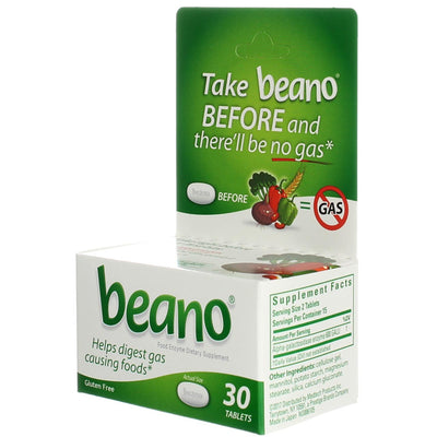 Beano Ultra Food Enzyme Dietary Tablets, 30ct (Pack of 1)