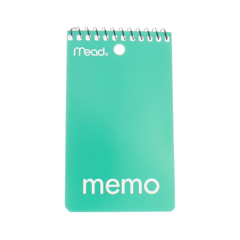 Mead Wirebound Memo Book, 60 Sheets, 3in X 5in