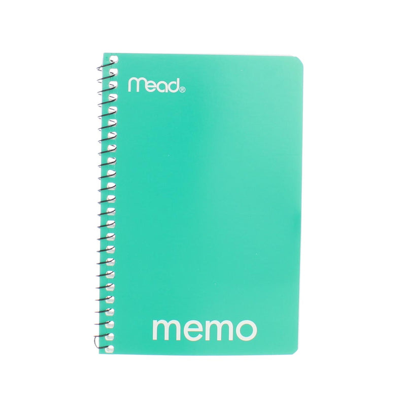 Mead Wirebound Memo Book, College Ruled, 40 Sheets, 6in X 4in