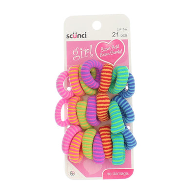 Scunci With love Ponytailers, 21 Ct