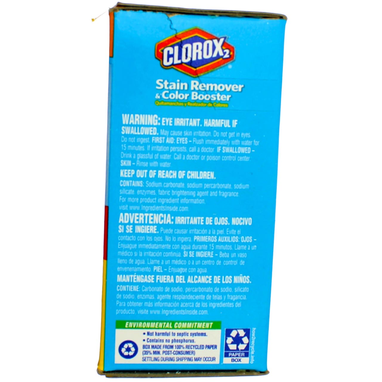 Clorox 2 Laundry Stain Remover and Color Booster Powder Single Use
