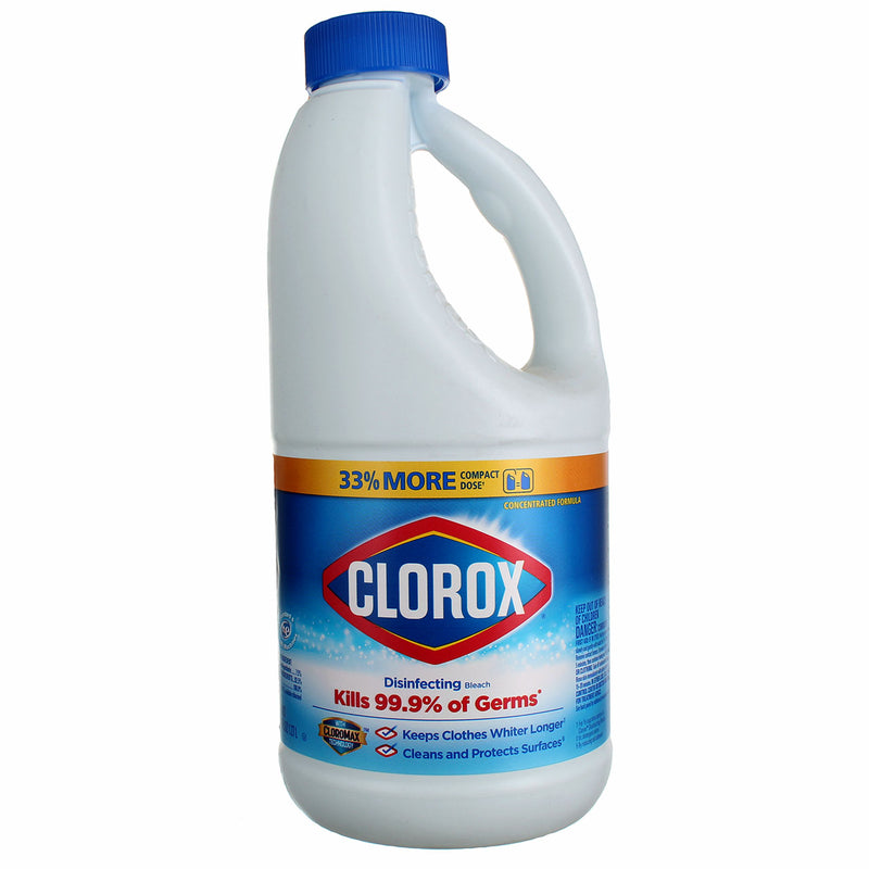 Clorox Disinfecting Bleach, 43 fl oz