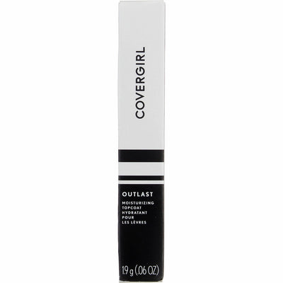 COVERGIRL Outlast All-Day Moisturizing Lip Color, Clear Top Coat, 0.06 Ounce (packaging may vary)