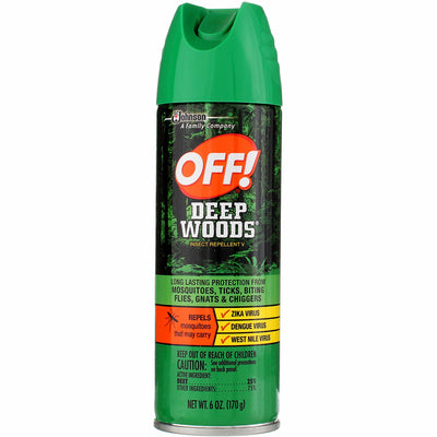 Off! Deep Woods Insect Repellent Aerosol, 6 oz