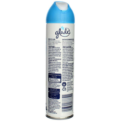 Glade Spray Aerosol, Clean Linen, 8 oz