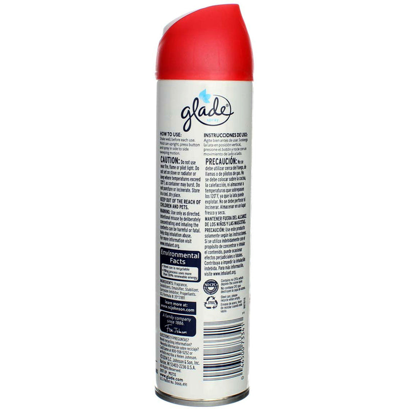 Glade Spray Aerosol, Red Honeysuckle Nectar, 8 oz