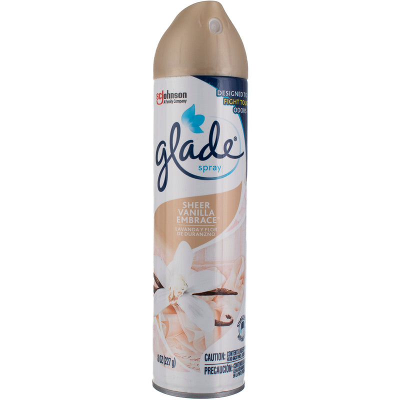 Glade Air Freshener Spray, Sheer Vanilla Embrace, 8 oz