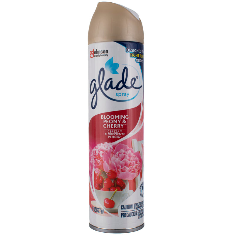 Glade Air Freshener Spray, Blooming Peony & Cherry, 8 oz