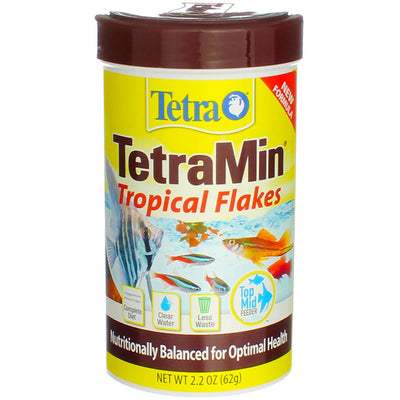 Tetra TetraMin Tropical Flakes, 2.2 oz
