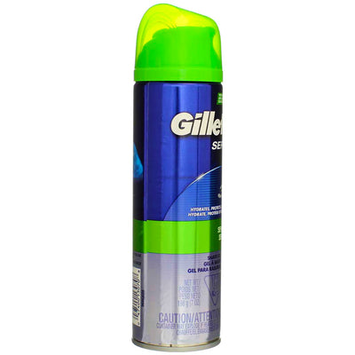 Gillette Series Sensitive Shave Gel, 7 oz