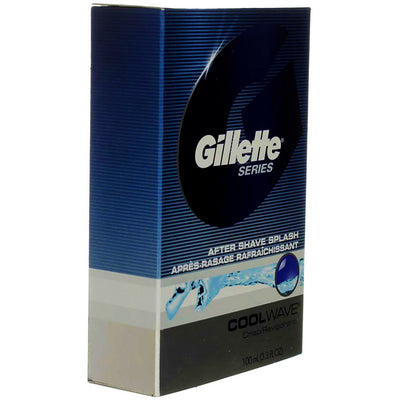 Gillette Series After Shave Splash, Cool Wave, 3.3 fl oz