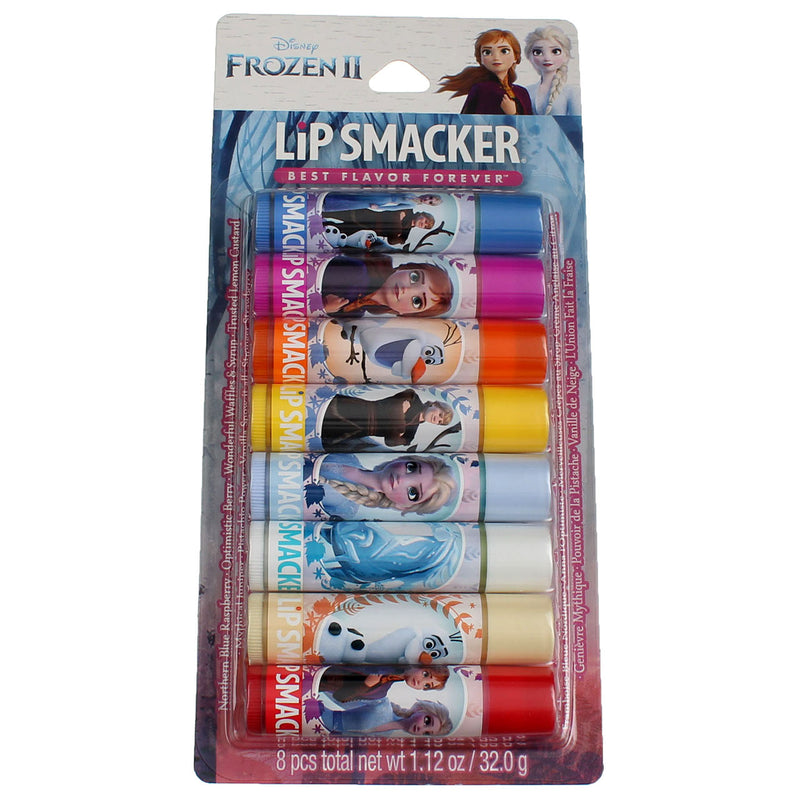 Lip Smacker Frozen Variety Pack Lip Balm, Multi Flavor, 8 Ct