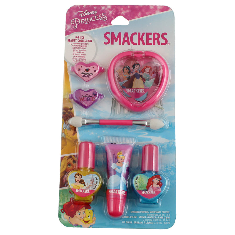 Lip Smacker Disney Princess 9-Piece Beauty Collection, 9 Ct