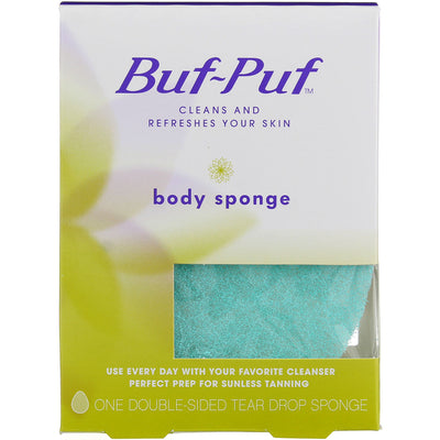 Buf-Puf Body Sponge, Double-Sided
