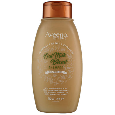 Aveeno Oat Milk Blend Daily Moisture Shampoo, 12 fl oz
