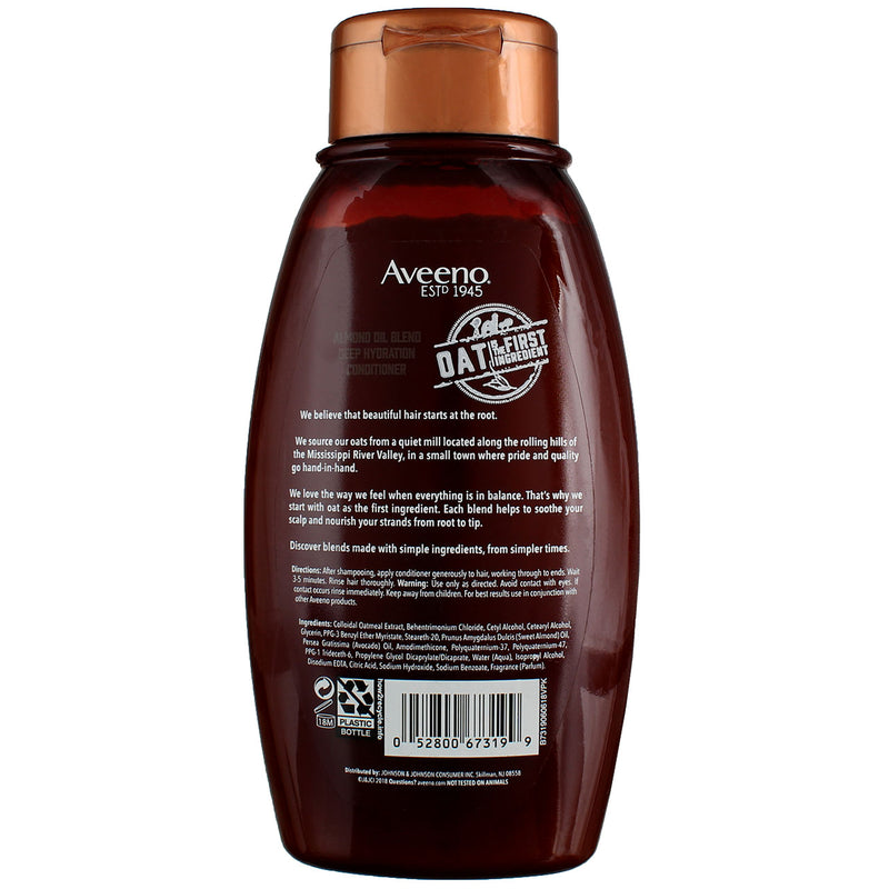 Aveeno Almond Oil Blend Deep Hydration Conditioner, 12 fl oz
