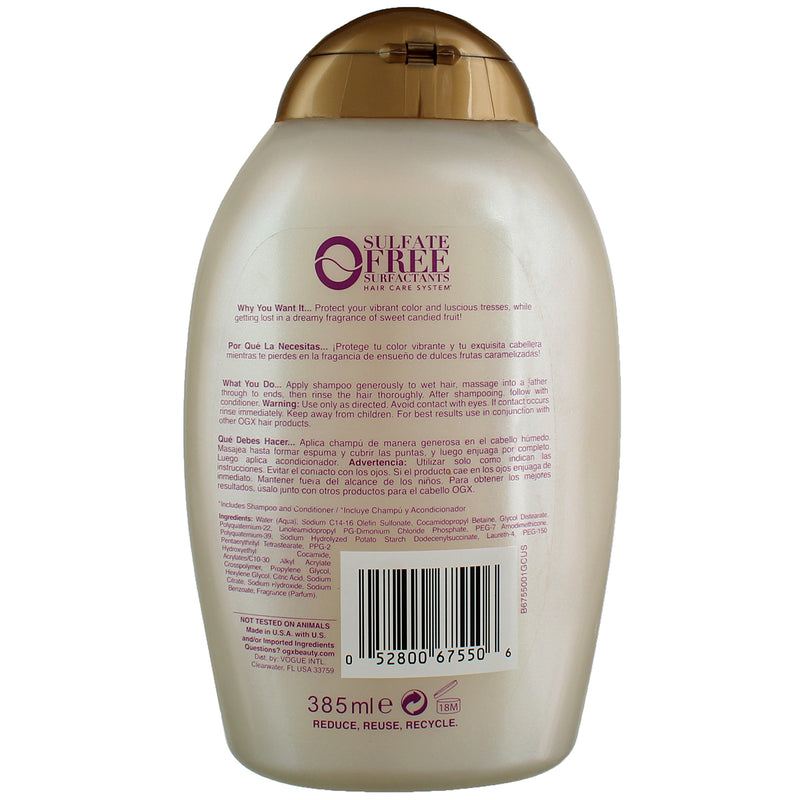 OGX Ultra-Hydrating Kandee Pop Glam Hugs xo Shampoo, 13 fl oz