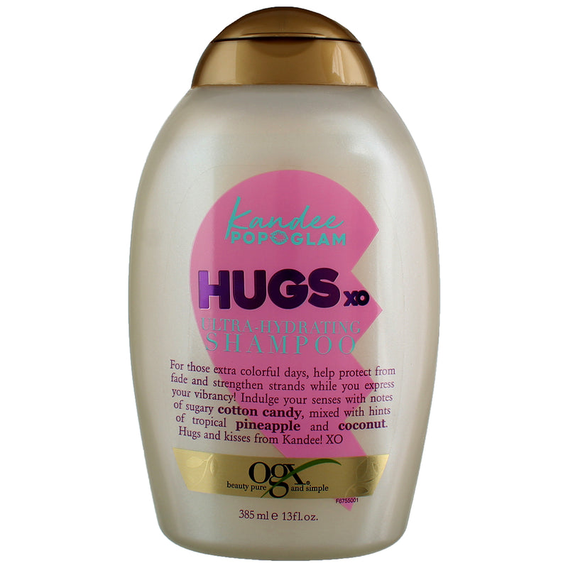 OGX Ultra-Hydrating Kandee Pop Glam Hugs xo Shampoo, 13 fl oz