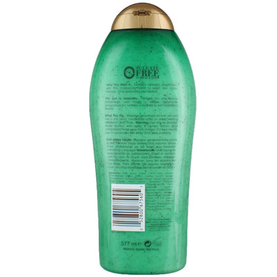 OGX Hydration + Sea Kelp And Hyaluronic Acid Body Scrub & Wash, 19.5 fl oz