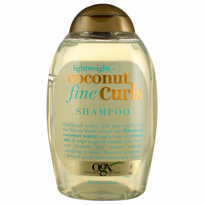 OGX Lightweight + Coconut Fine Curls Shampoo, 13 fl oz