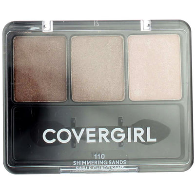 CoverGirl Eye Enhancers 3-Kit Eyeshadow, Shimmering Sands 110, 0.14 oz