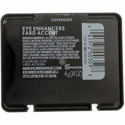 CoverGirl Eye Enhancers 3-Kit Eyeshadow, Shimmering Sands 110, 0.14 oz