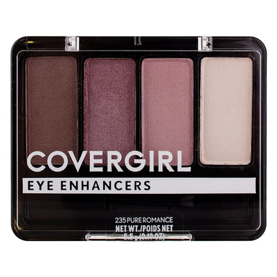 CoverGirl Eye Enhancers 4-Kit Eyeshadow, Pure Romance 235, 0.19 oz