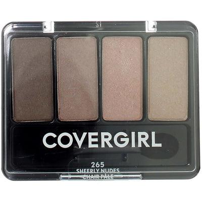 CoverGirl Eye Enhancers 4-Kit Eyeshadow, Sheerly Nudes 265, 0.19 oz