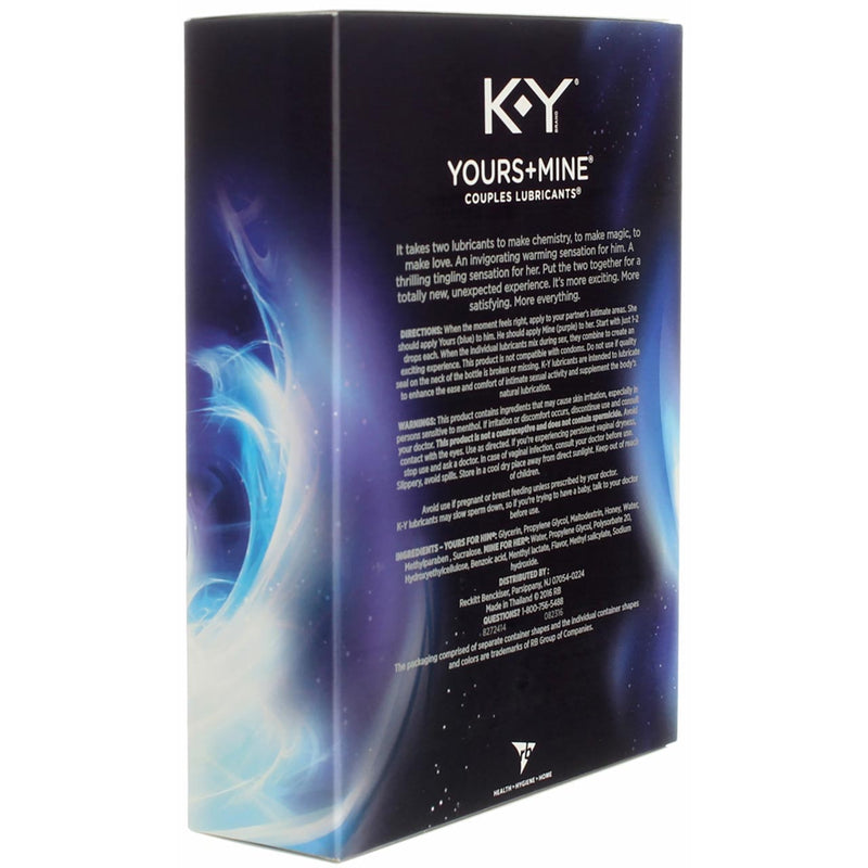 KY Yours+Mine Lubricants Gel, 2 Ct 6.1 oz