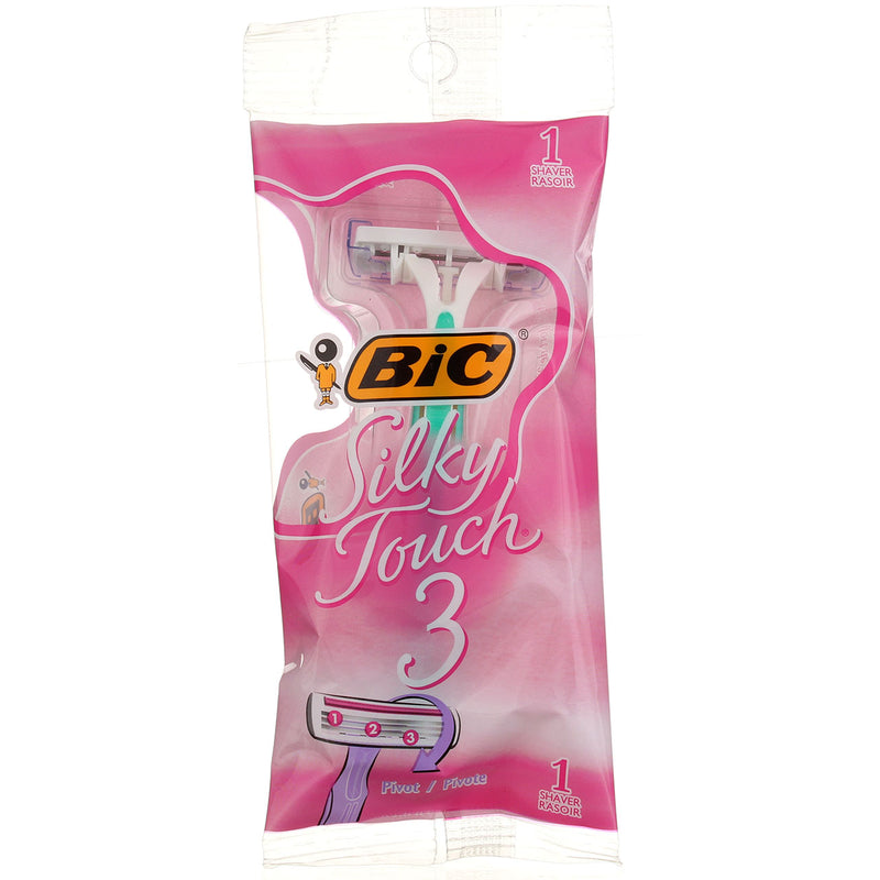 BiC Silky Touch 3 Disposable Razors, 3 Blades