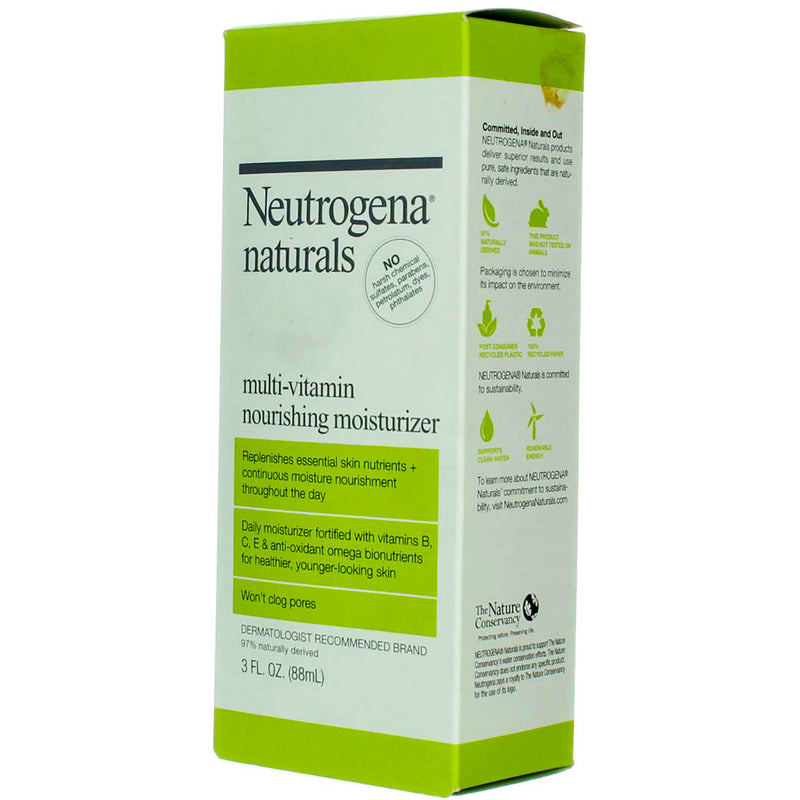 Neutrogena Naturals Multi-Vitamin Nourishing Moisturizer, 3 fl oz