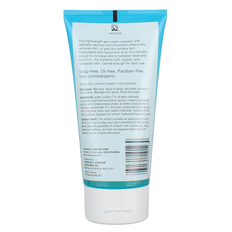 Neutrogena Hydro Boost Gentle Exfoliating Face Scrub, Facial Cleanser, 5 oz