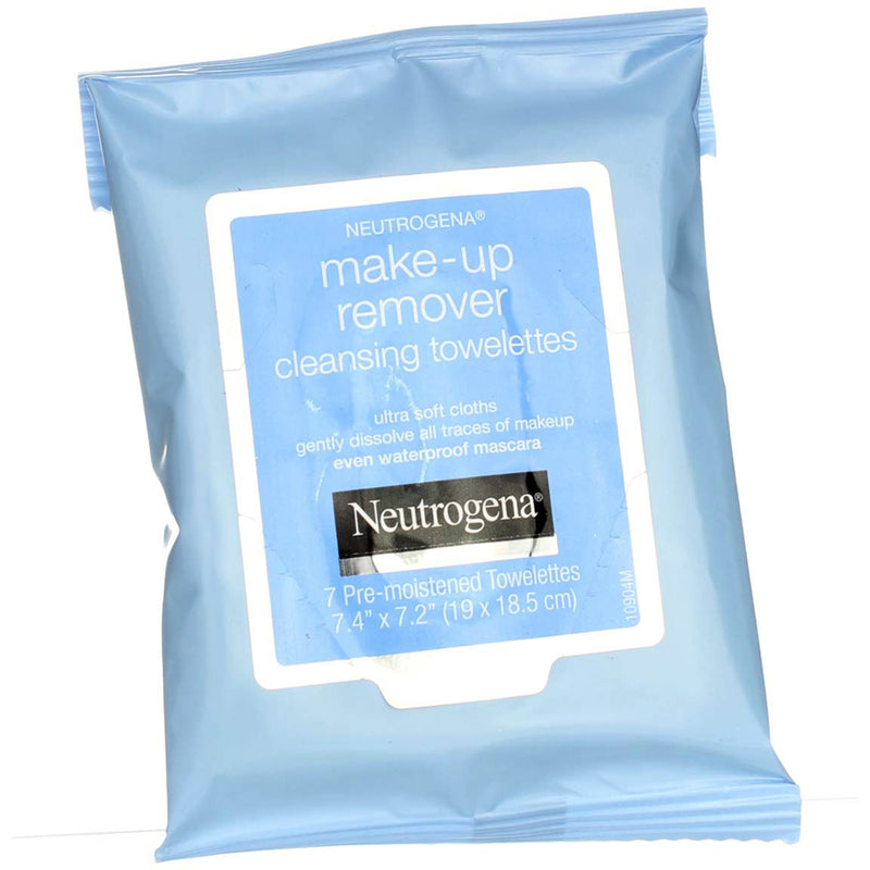 Neutrogena Make-Up Remover Cleansing Towelettes Ultra Soft Cloths - 7 Count