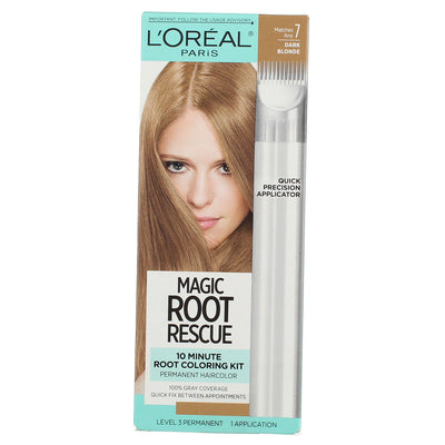 L'Oreal Paris Magic Root Rescue Permanent Hair Color, Dark Blonde 7