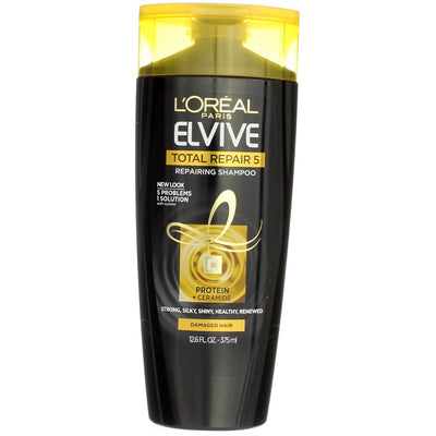 L'Oreal Advanced Hair Care Total Repair 5 restoring, Duo Set Shampoo and Conditioner 12.6 Ounce Each