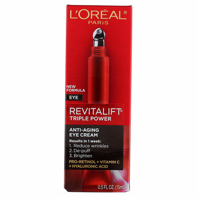 L'Oreal Paris RevitaLift Eye Cream Triple Power 1.4 oz