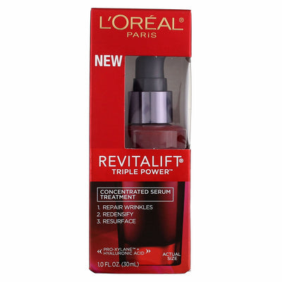 L'Oreal Paris RevitaLift Triple Power Concentrated Anti-Wrinkle Serum, 1 fl oz