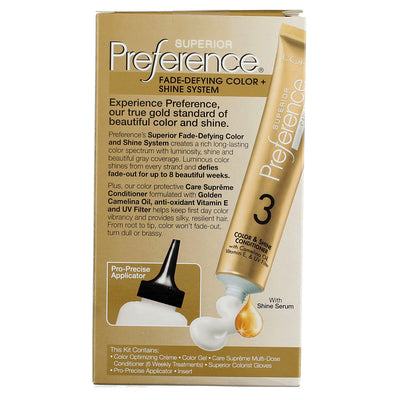 L'Oreal Paris Superior Preference Fade Defying Hair Color, Light Ash Blonde 9A