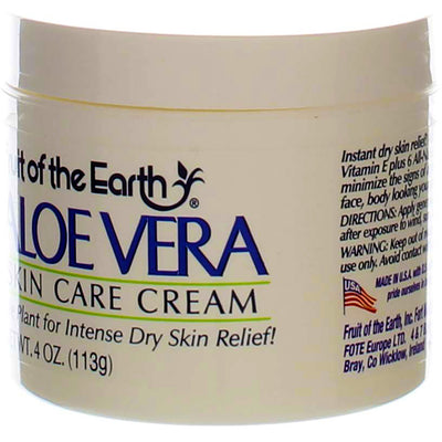Fruit Of The Earth Aloe Vera Skin Care Cream, 4 oz