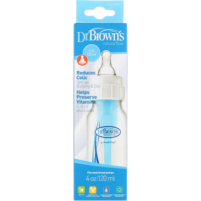 Dr. Brown's Natural Flow Baby Bottle, 4 oz