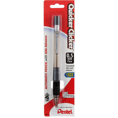 Pentel Quicker Clicker Automatic Pencil Fine 0.5 oz