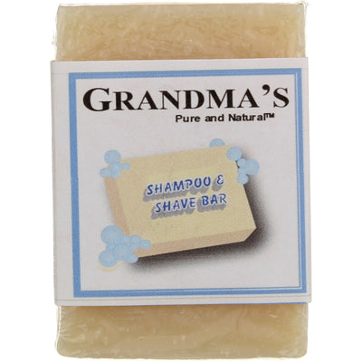 Grandma's Pure & Natural Shampoo & Shave Bar 4.6 oz